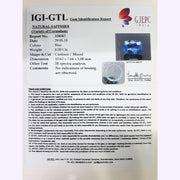 4.00/CT Natural Blue Sapphire with Govt Lab Certificate-BLUSA9A